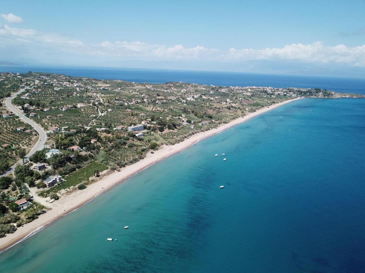 Takis Bizos House 1 Villa Koroni  Bagian luar foto